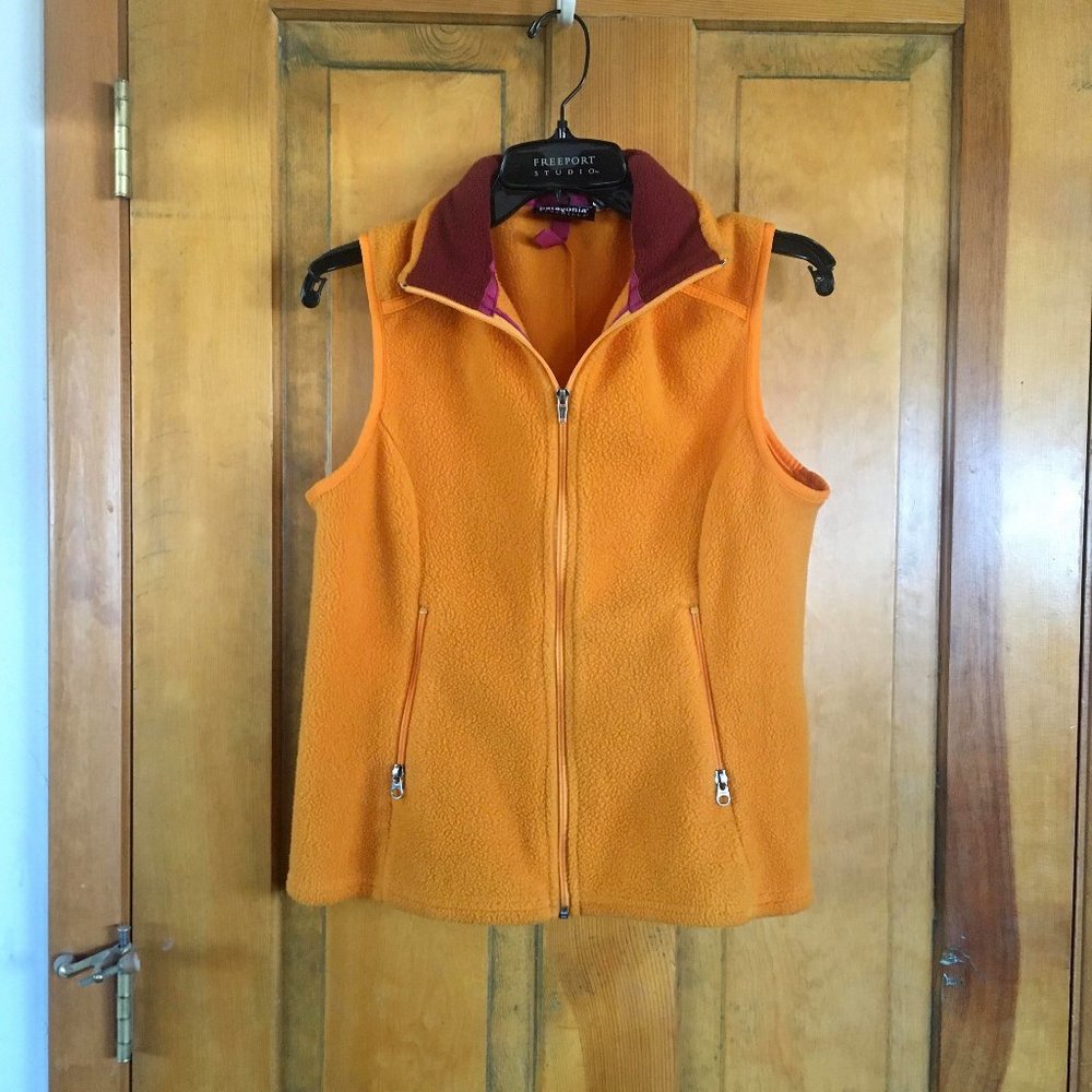 Patagonia Synchilla Fleece Vest Orange